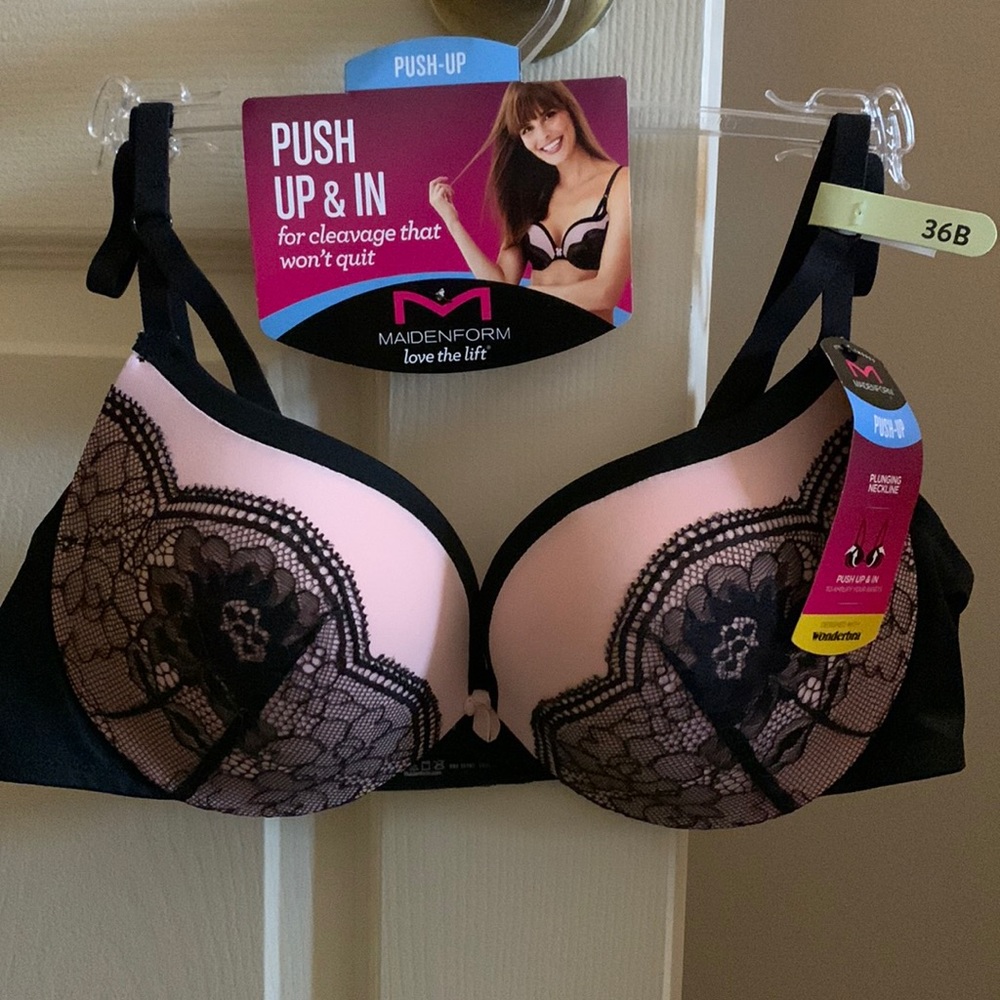 NWT Maidenform Push-Up Bra Size 36B